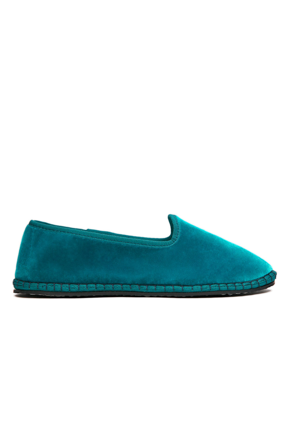 Rialto Velours Femme Bleu Pétrole