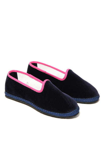 Rialto Color Mix Velluto Donna Blu