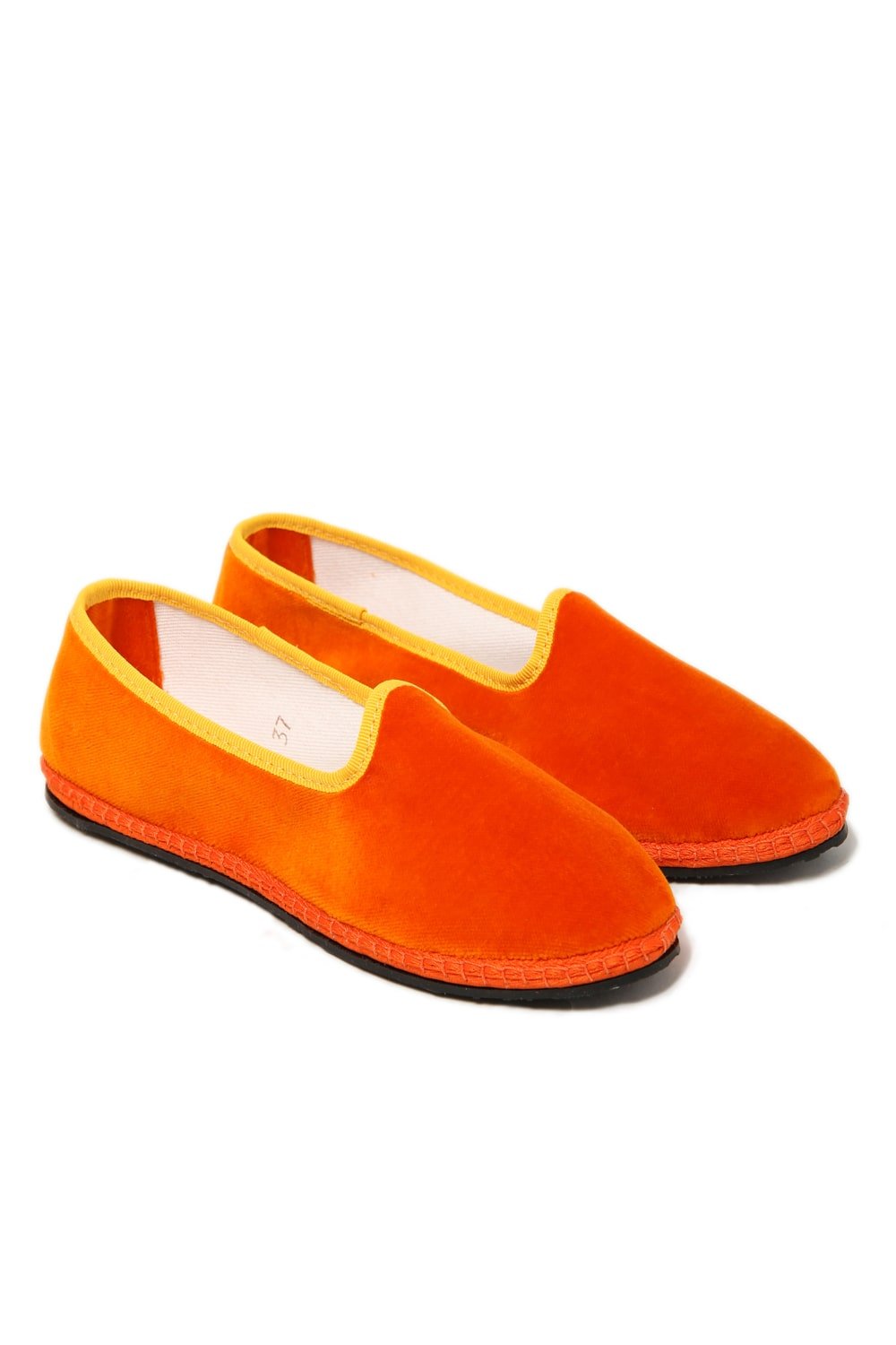 Rialto Color Mix Velvet Women Orange