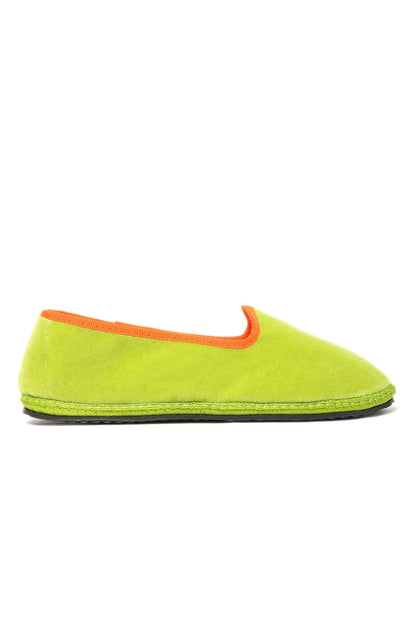 Rialto Color Mix Velluto Donna Verde Acido