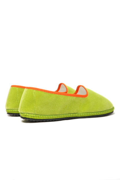 Rialto Color Mix Velluto Donna Verde Acido