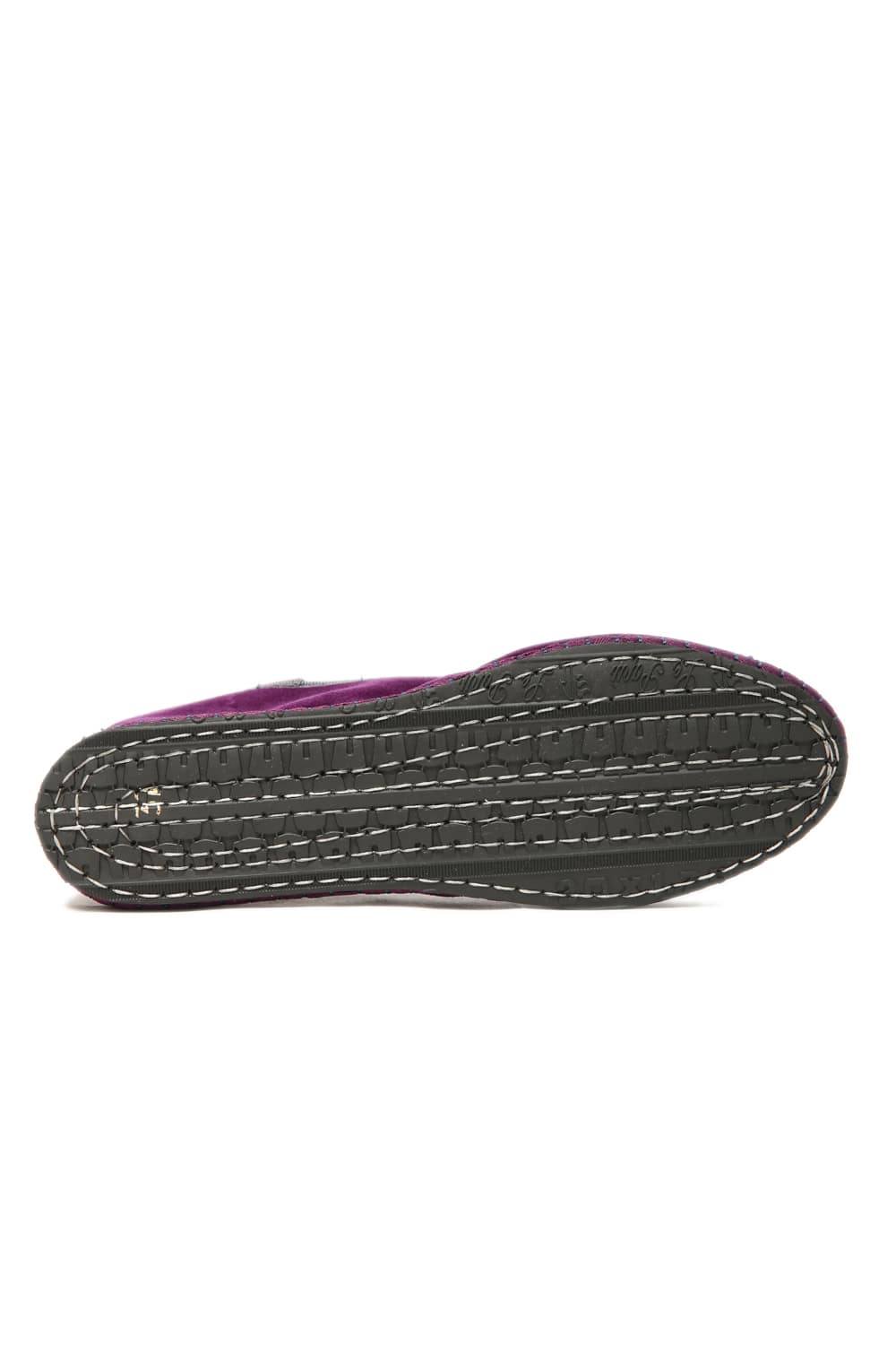 Rialto Color Mix Velvet Contrast Plum