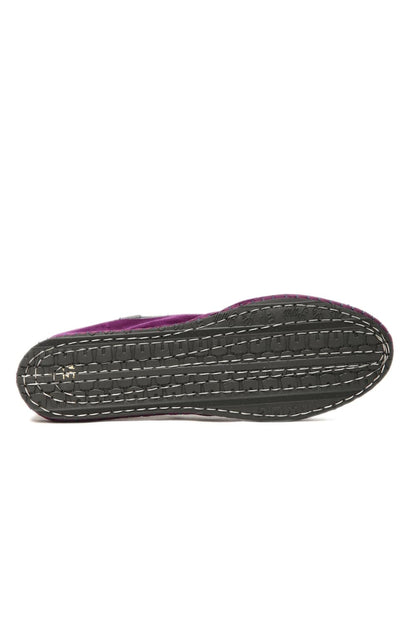 Rialto Color Mix Velvet Contrast Plum